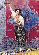 unknow artist, Arab or Arabic people and life. Orientalism oil paintings  238